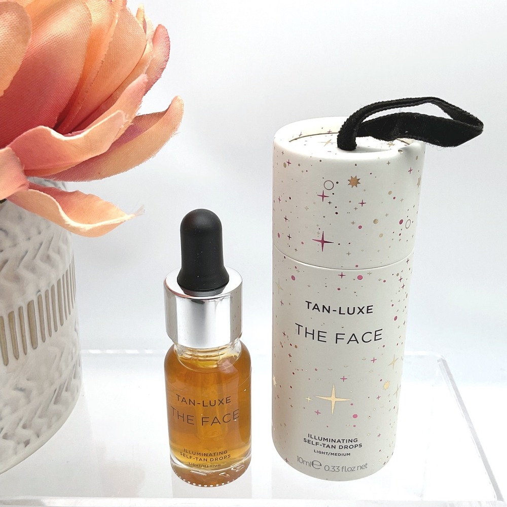 Tan-Luxe The Face Illuminating Self-Tan‎ Drops Light/Medium 10ml 0.33oz New